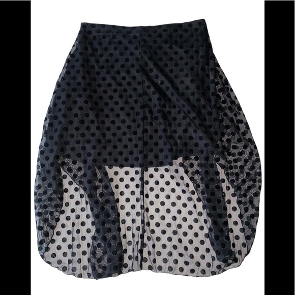 🆕Fashion Nova - Miami vibing mesh tie skirt in black - Picture 5 of 8